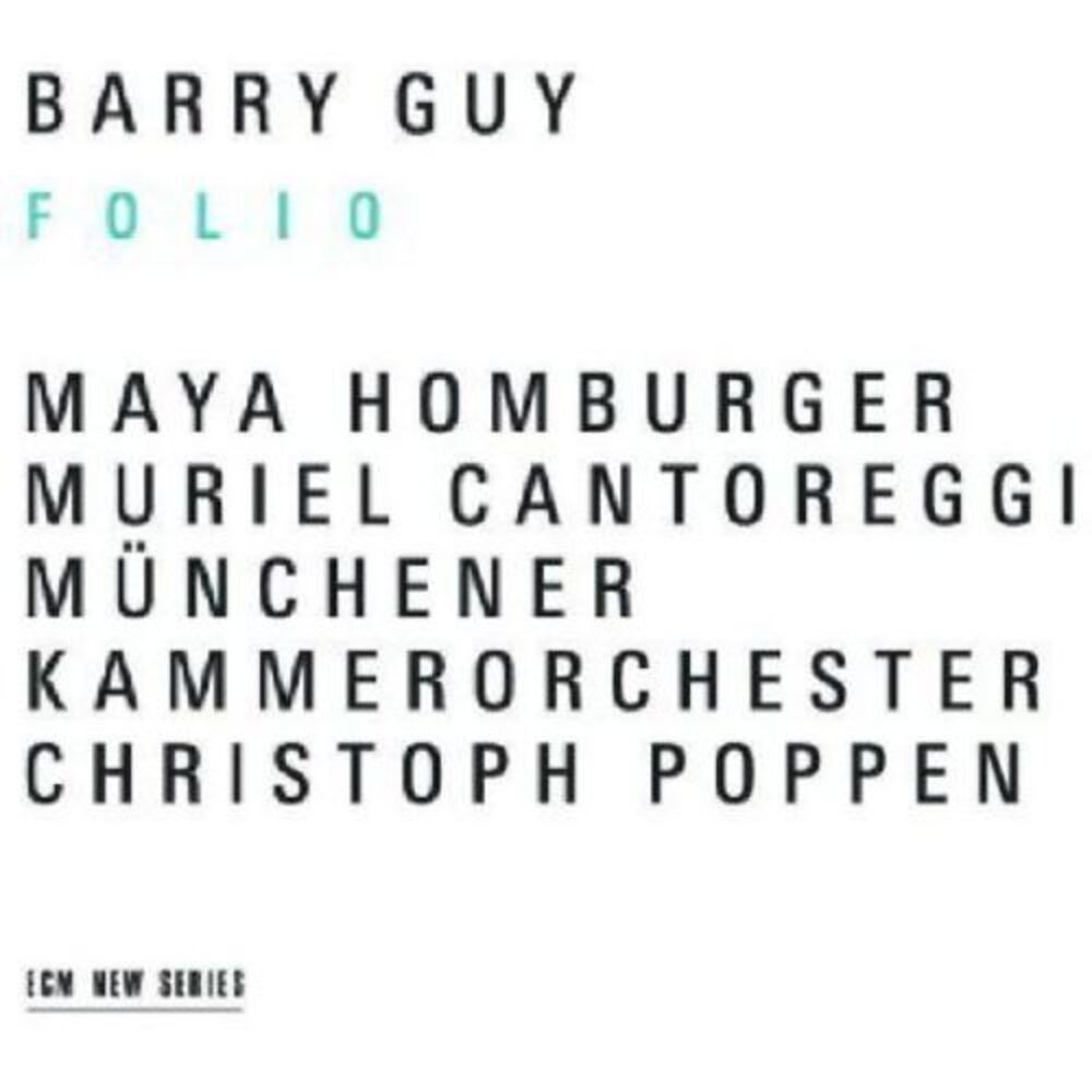 Barry Guy - Folio  CD